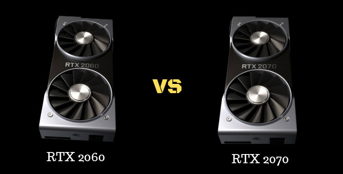 RTX 2060 vs RTX 2070 Comparison